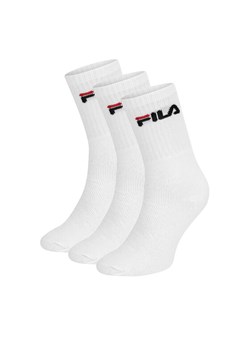 Fila Skarpety długie F9505-AW24 (3-pack) Biały ze sklepu MODIVO w kategorii Skarpetki damskie - zdjęcie 186475326