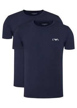 Emporio Armani Underwear Komplet 2 t-shirtów EM001849 AF14131 MB143 Granatowy Fitted Fit ze sklepu MODIVO w kategorii T-shirty męskie - zdjęcie 186475397