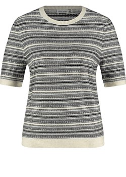 Gerry Weber Sweter w kolorze kremowo-czarnym ze sklepu Limango Polska w kategorii Swetry damskie - zdjęcie 186478016