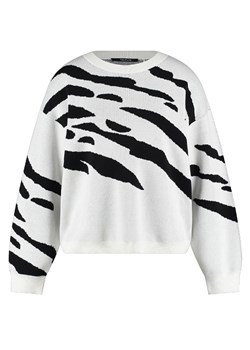 TAIFUN Sweter w kolorze biało-czarnym ze sklepu Limango Polska w kategorii Swetry damskie - zdjęcie 186478035