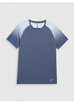 4F Koszulka sportowa w kolorze niebieskoszarym ze sklepu Limango Polska w kategorii T-shirty męskie - zdjęcie 186478107