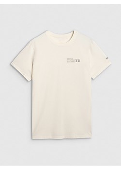 4F Koszulka w kolorze kremowym ze sklepu Limango Polska w kategorii T-shirty męskie - zdjęcie 186478116
