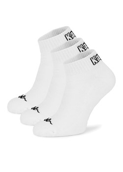 Skarpety krótkie Kappa KR_GOAL_SS25 (3-PACK) Biały ze sklepu eobuwie.pl w kategorii Skarpetki męskie - zdjęcie 186478226