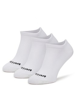 Stopki G-Star Raw AS_G-STAR_S_136_SS25 (3-PACK) Biały ze sklepu eobuwie.pl w kategorii Skarpetki damskie - zdjęcie 186478267