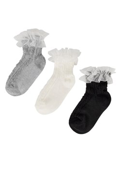 Skarpety krótkie JENNY 7KB-004-SS25 (3-pack) Biały - id: 5903419906527 - marki eobuwie.pl - 186478278 Skarpety krótkie JENNY 7KB-004-SS25 (3-pack) Biały ze sklepu eobuwie.pl w kategorii Skarpetki dziecięce - zdjęcie 186478278