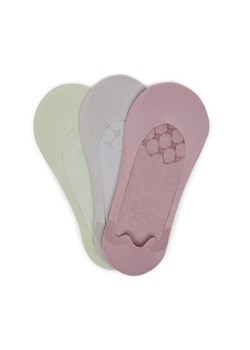 Stopki Nine West LA_NW_4WB_007_SS25 (3-PACK) MIX Kolorowy - id: 5906751086063 - marki Nine West - 186478397 Stopki Nine West LA_NW_4WB_007_SS25 (3-PACK) MIX Kolorowy ze sklepu eobuwie.pl w kategorii Skarpetki damskie - zdjęcie 186478397