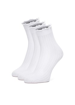 Skarpety długie Nine West CEO_AS_NW_01_Z_AW25 (3-PACK) Biały ze sklepu eobuwie.pl w kategorii Skarpetki damskie - zdjęcie 186478408