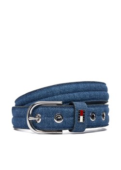 Pasek Damski Tommy Jeans Denim Cool 3.5 AW0AW18046 Niebieski ze sklepu eobuwie.pl w kategorii Paski damskie - zdjęcie 186481308