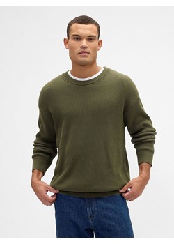 GAP Sweter w kolorze ciemnozielonym ze sklepu Limango Polska w kategorii Swetry męskie - zdjęcie 186482116