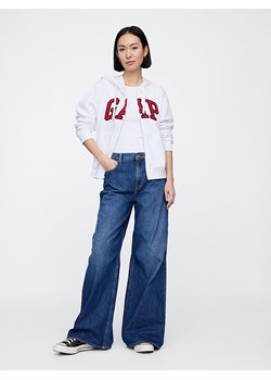 GAP Bluza w kolorze białym ze sklepu Limango Polska w kategorii Bluzy damskie - zdjęcie 186482329