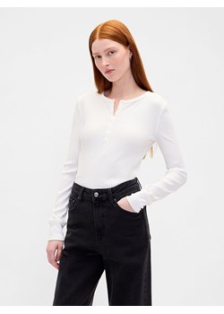 GAP Koszulka w kolorze białym ze sklepu Limango Polska w kategorii Bluzki damskie - zdjęcie 186482546