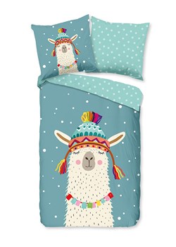 Good Morning Komplet pościeli flanelowej &quot;Borax&quot; w kolorze biało-morskim ze sklepu Limango Polska w kategorii Pościel dziecięca - zdjęcie 186482849