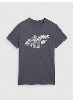 4F Koszulka w kolorze szarym ze sklepu Limango Polska w kategorii T-shirty męskie - zdjęcie 186483076