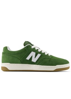 Buty męskie New Balance BB480PTG - zielone ze sklepu streetstyle24.pl w kategorii Buty sportowe damskie - zdjęcie 186483598