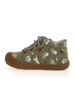 Naturino Skórzane buty w kolorze khaki do nauki chodzenia ze sklepu Limango Polska w kategorii Buciki niemowlęce - zdjęcie 186484006