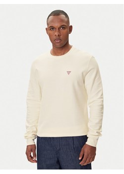 Guess Jeans Longsleeve M4BI77 KCII1 Écru Regular Fit - id: 0000305455338 - marki Guess - 186484146 Guess Jeans Longsleeve M4BI77 KCII1 Écru Regular Fit ze sklepu MODIVO w kategorii T-shirty męskie - zdjęcie 186484146