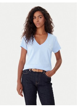 Polo Ralph Lauren T-Shirt 211902403011 Niebieski Regular Fit ze sklepu MODIVO w kategorii Bluzki damskie - zdjęcie 186484199