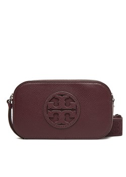Tory Burch Torebka Mini Miller 171956 Bordowy ze sklepu MODIVO w kategorii Listonoszki - zdjęcie 186484228