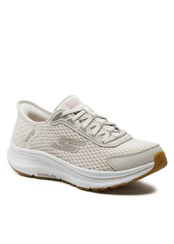 Skechers Buty do biegania Go Run Consistent 2.0-Endure 128615/NTPK Beżowy ze sklepu MODIVO w kategorii Buty sportowe damskie - zdjęcie 186484237