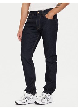 Lee Jeansy Rider 112372611 Granatowy Slim Fit ze sklepu MODIVO w kategorii Jeansy męskie - zdjęcie 186484296