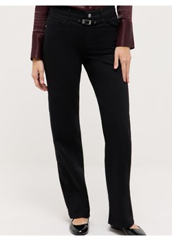 Angels Dżinsy - Liz Belt Kobiety czarny jednolity ze sklepu vangraaf w kategorii Jeansy damskie - zdjęcie 186485777