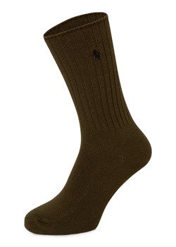 Polo Ralph Lauren Skarpety Mężczyźni drobna dzianina khaki jednolity ze sklepu vangraaf w kategorii Skarpetki męskie - zdjęcie 186485815