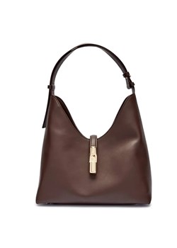 Furla Skórzane hobo FURLA GOCCIA ze sklepu Gomez Fashion Store w kategorii Torebki hobo - zdjęcie 186485856