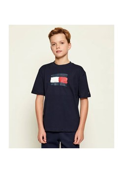 Tommy Hilfiger T-shirt | Regular Fit ze sklepu Gomez Fashion Store w kategorii T-shirty chłopięce - zdjęcie 186486686