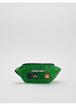 Reserved - Saszetka Minecraft - zielony - id: 350HB-77X - marki Reserved - 186487376 Reserved - Saszetka Minecraft - zielony ze sklepu Reserved w kategorii Torby i walizki dziecięce - zdjęcie 186487376