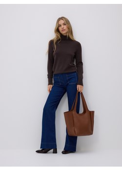 Reserved - Torebka shopper - brązowy ze sklepu Reserved w kategorii Torby Shopper bag - zdjęcie 186487637