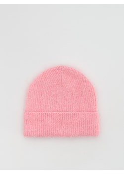 Reserved - Czapka beanie - pastelowy róż ze sklepu Reserved w kategorii Czapki zimowe damskie - zdjęcie 186487689