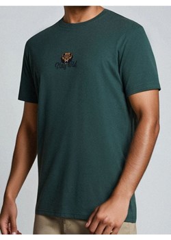 Sinsay - Koszulka z krótkim rękawem - zielony ze sklepu Sinsay w kategorii T-shirty męskie - zdjęcie 186488888