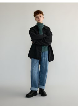 Reserved - Klasyczny golf - zielony ze sklepu Reserved w kategorii Bluzy chłopięce - zdjęcie 186489537