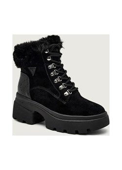 Guess Botki na słupku YARELI | shearling | zamsz ze sklepu Gomez Fashion Store w kategorii Botki - zdjęcie 186490067