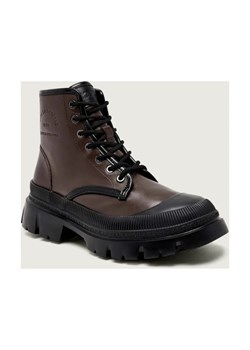 Karl Lagerfeld Skórzane buty wysokie TREKKA ze sklepu Gomez Fashion Store w kategorii Buty zimowe męskie - zdjęcie 186490116