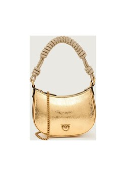 Pinko Skórzane hobo BABY C ze sklepu Gomez Fashion Store w kategorii Torebki hobo - zdjęcie 186490125