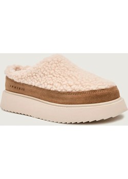 INUIKII Śniegowce CURLY MICRO | shearling | z dodatkiem skóry ze sklepu Gomez Fashion Store w kategorii Śniegowce damskie - zdjęcie 186490178