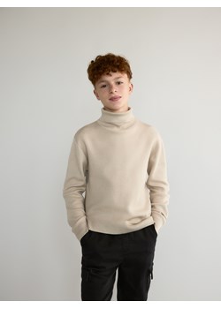 Reserved - Klasyczny golf - beżowy - id: 831BE-08X - marki Reserved - 186491525 Reserved - Klasyczny golf - beżowy ze sklepu Reserved w kategorii Bluzy chłopięce - zdjęcie 186491525