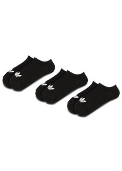 Skarpety krótkie adidas Trefoil Liner S20274 Czarny ze sklepu eobuwie.pl w kategorii Skarpetki damskie - zdjęcie 186495679