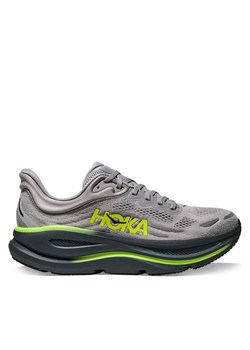 Buty do biegania Hoka Bondi 9 1162011 Szary ze sklepu eobuwie.pl w kategorii Buty sportowe męskie - zdjęcie 186495815