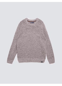 Sweter męski melanżowy brązowy Waltero 804 ze sklepu Big Star w kategorii Swetry męskie - zdjęcie 186496506