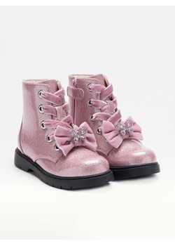 Lelli Kelly Botki "Fior Di Flocco" w kolorze jasnoróżowym ze sklepu Limango Polska w kategorii Buty zimowe dziecięce - zdjęcie 186498075