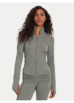 adidas by Stella McCartney Koszulka techniczna Training Midlayer JW4552 Zielony Slim Fit ze sklepu MODIVO w kategorii Bluzki damskie - zdjęcie 186498846
