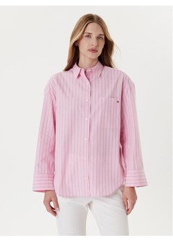 Tommy Hilfiger Koszula New Easy WW0WW45892 Różowy Relaxed Fit ze sklepu MODIVO w kategorii Koszule damskie - zdjęcie 186498855