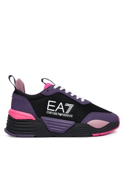 EA7 Emporio Armani Sneakersy 7Y000006 AF11987 MZ122 Czarny ze sklepu MODIVO w kategorii Buty sportowe dziecięce - zdjęcie 186498878