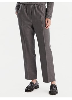 Weekend Max Mara Spodnie materiałowe Hataley 2525136022 Szary Regular Fit ze sklepu MODIVO w kategorii Spodnie damskie - zdjęcie 186498907