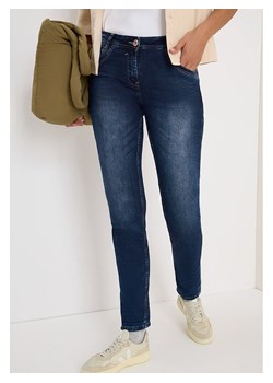Cecil Dżinsy - Slim fit - w kolorze granatowym ze sklepu Limango Polska w kategorii Jeansy damskie - zdjęcie 186500985