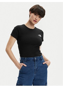 The North Face T-Shirt Redbox NF0A87NM Czarny Regular Fit ze sklepu MODIVO w kategorii Bluzki damskie - zdjęcie 186501455