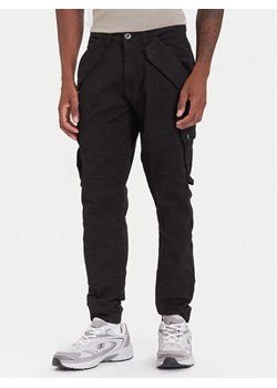 Alpha Industries Spodnie materiałowe Combat 126215 Czarny Slim Fit ze sklepu MODIVO w kategorii Spodnie męskie - zdjęcie 186501459