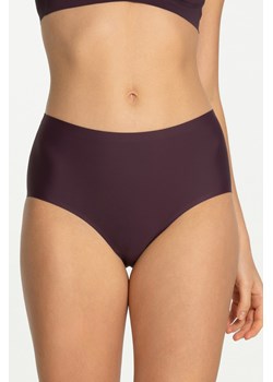Wysokie figi Julimex Simple Maxi dark plum ze sklepu kontri.pl w kategorii Majtki damskie - zdjęcie 186501919